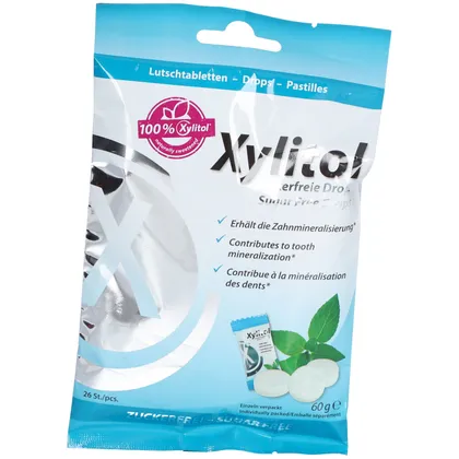 Miradent Xylitol Gocce alla menta 60g