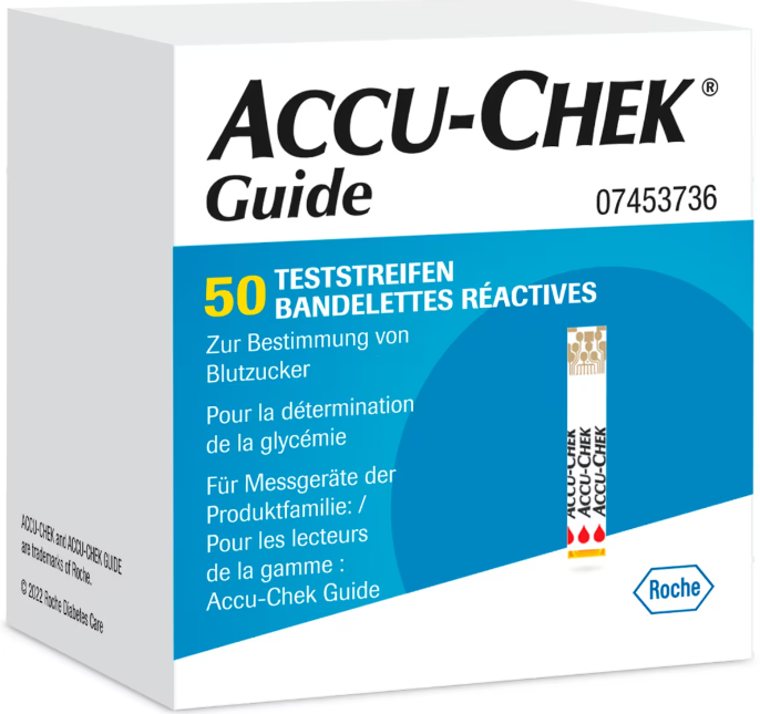 Strisce reattive Accu-Chek Guide 50 pezzi