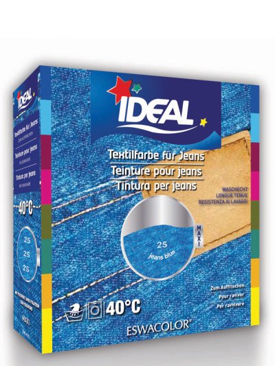 IDEAL MAXI Cotone Colore No25 jeans blu