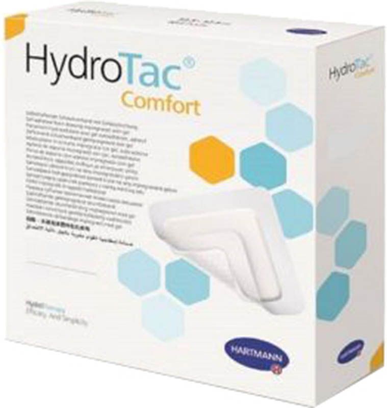 HYDROTAC Transp Comfort 6,5x10cm sterile 10 pezzi