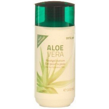 Gel cutaneo di aloe vera 99% natura pura 200ml