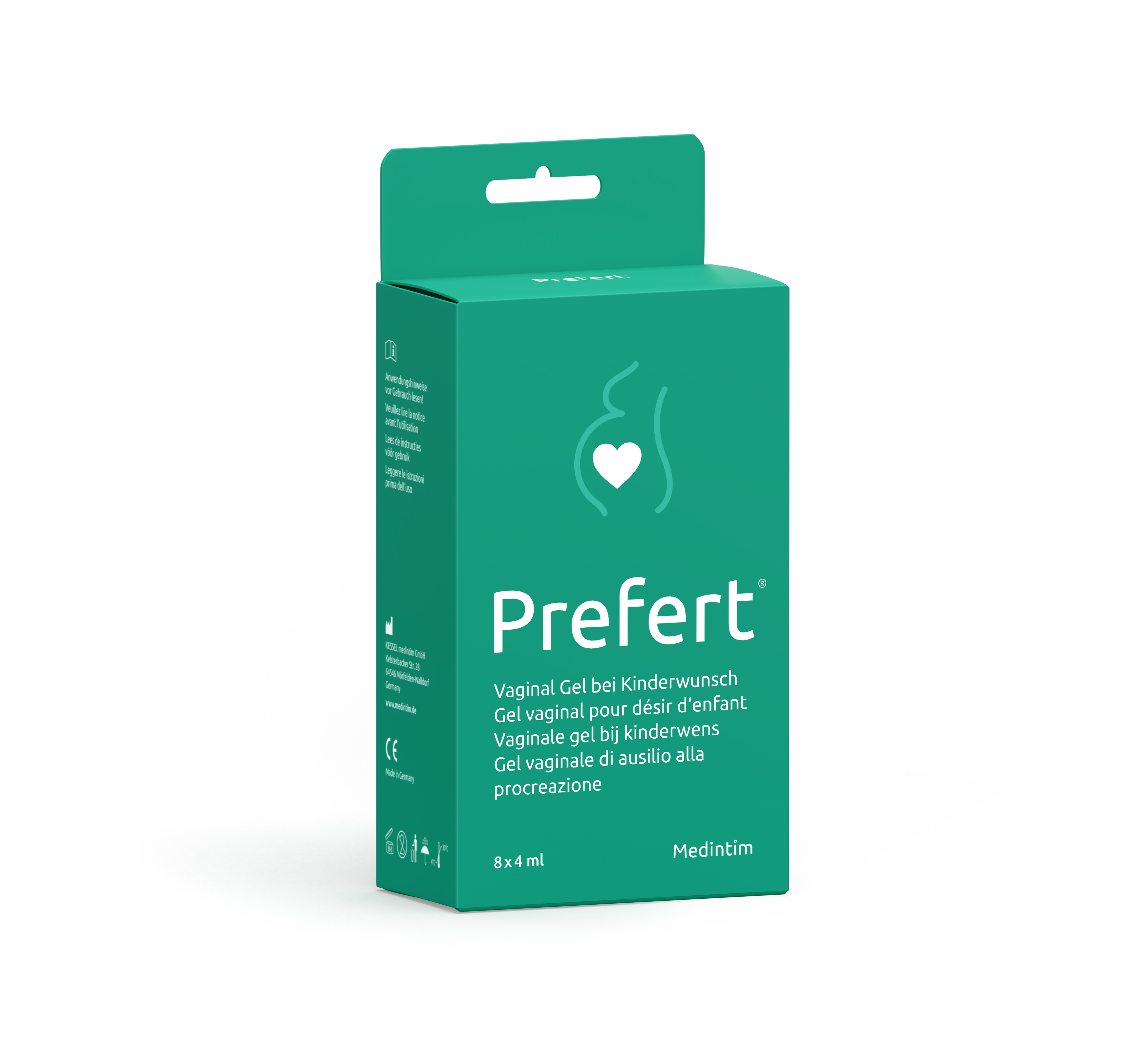 Prefert Gel vaginale 8 x 4ml