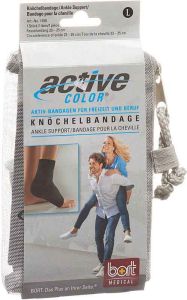 Bort ActiveColor Sport cavigliera M nero/verde