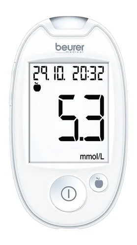 beurer GL44 misuratore di glicemia bianco