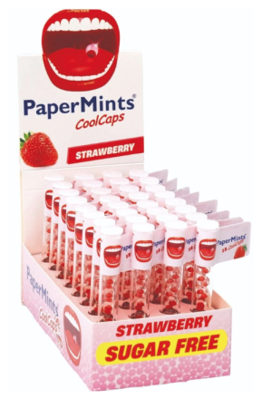 PAPERMINTS Cool Caps Strawberry 32 pezzi
