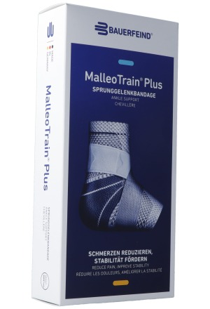MalleoTrain Plus supporto attivo taglia 4 destra titanio