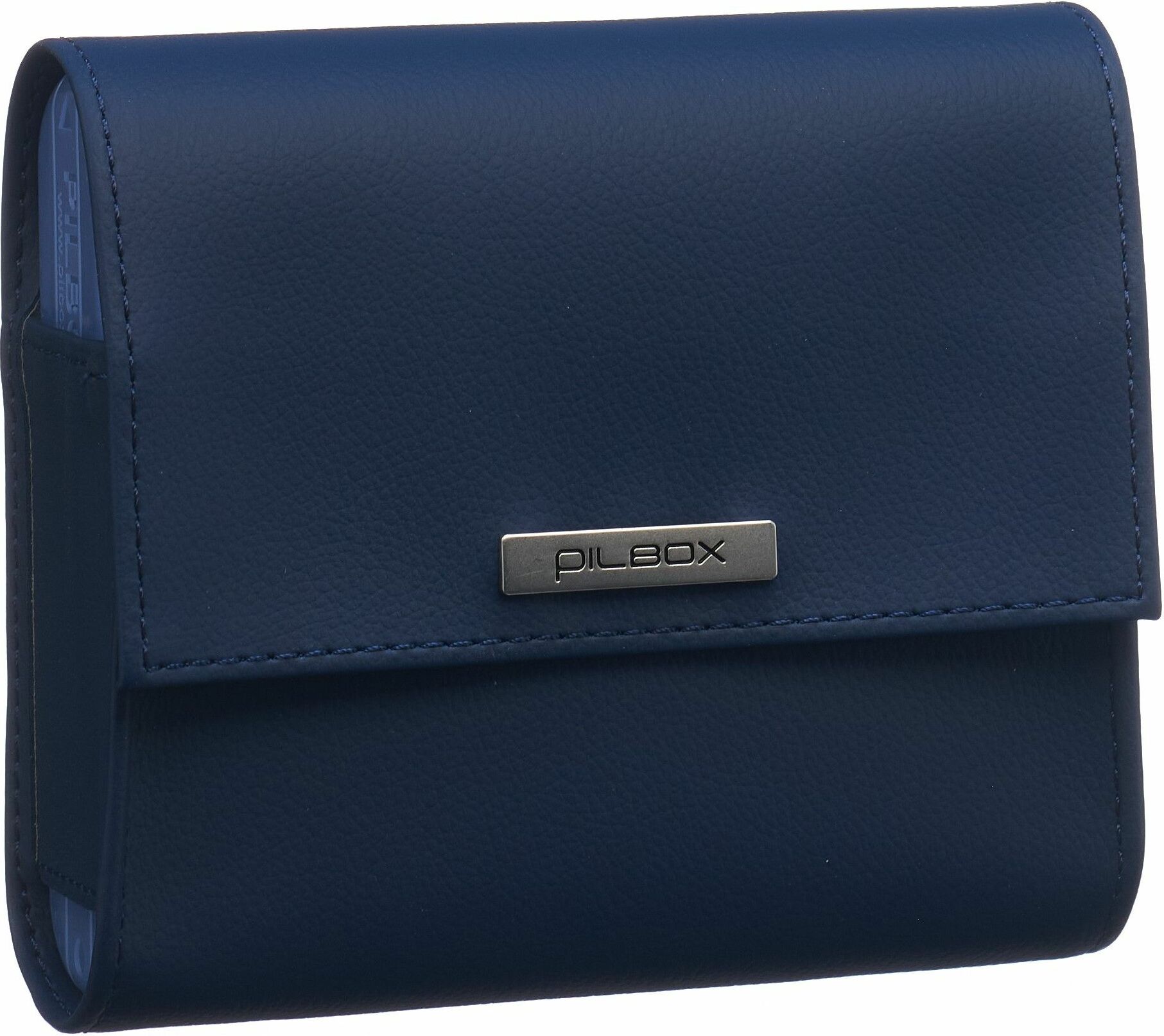 PILBOX Maxi dispenser per farmaci 7 giorni DE/FR Blu Navy