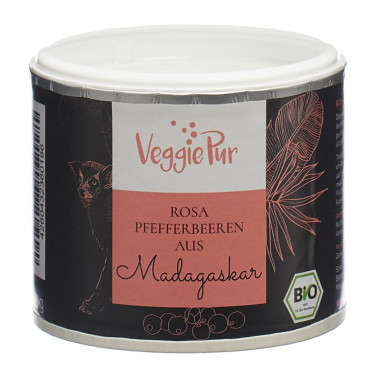 VeggiePur Bacche di pepe rosa bio del Madagascar 40g