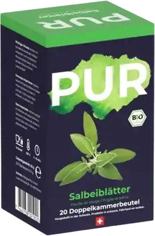 Tè PUR Foglie di salvia Btl 20 pezzi