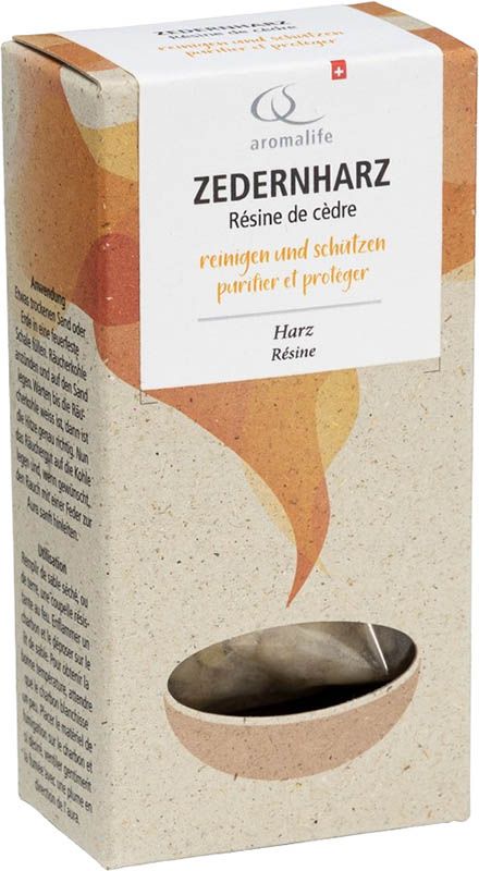 Aromalife incenso resina di cedro 20g