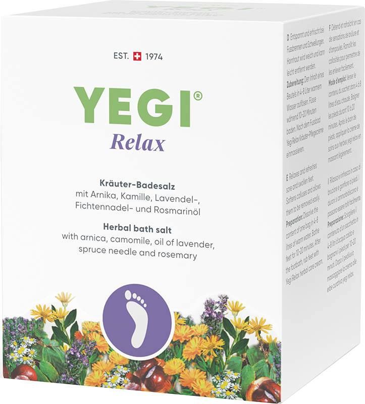 Yegi Relax Sali da pediluvio alle erbe 8 x 50g