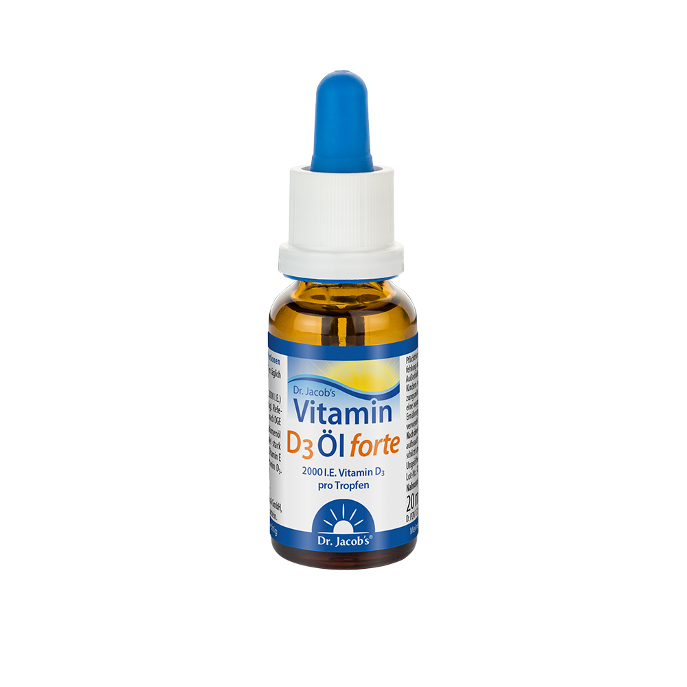 DR. Olio di vitamina D3 di JACOB 20ml