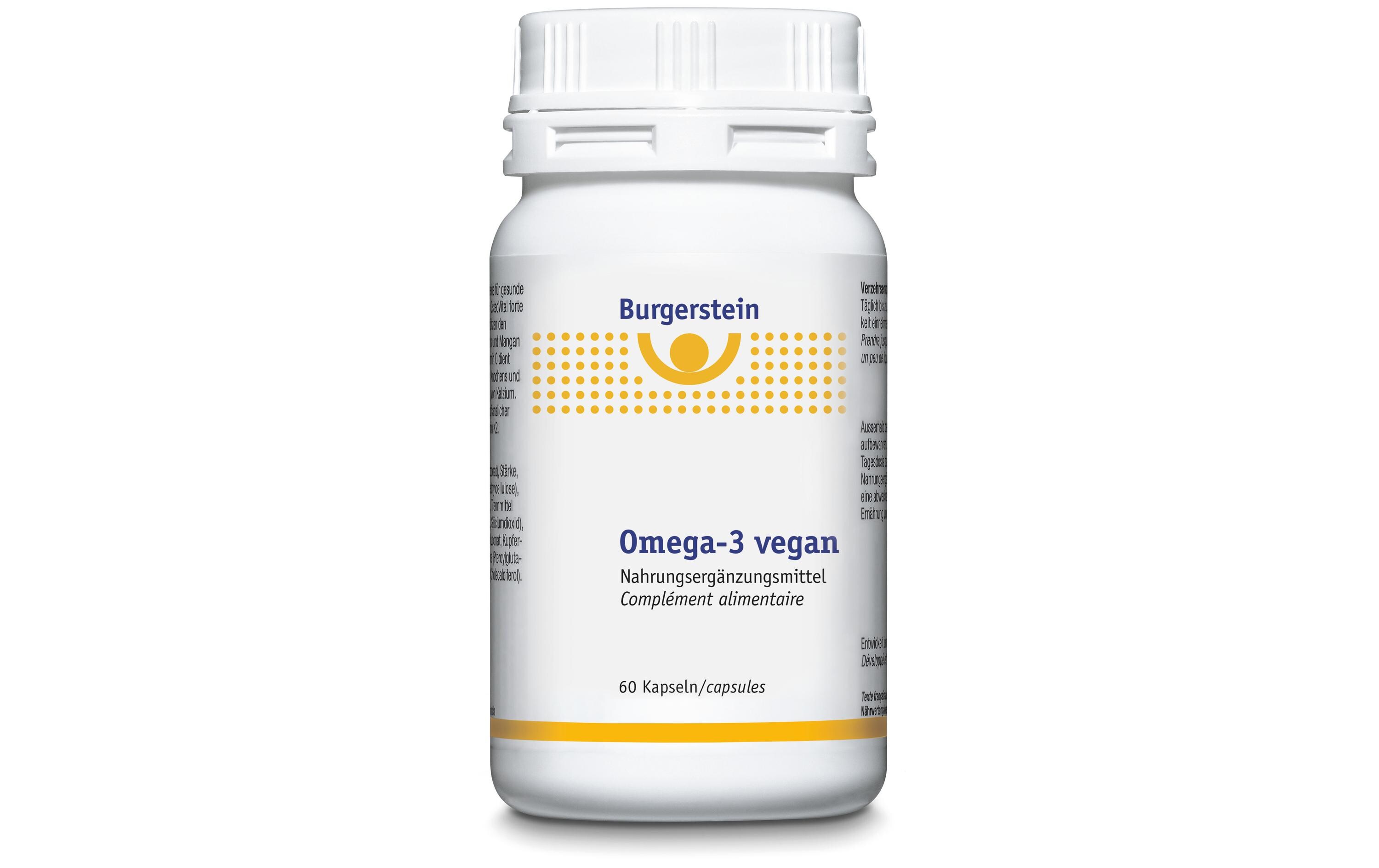 Burgerstein Omega-3 Capsule vegane 60 Capsule