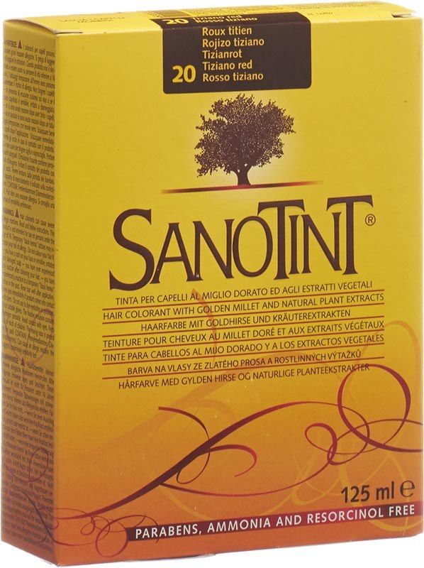 Colore per capelli Sanotint 20 rosso tiziano
