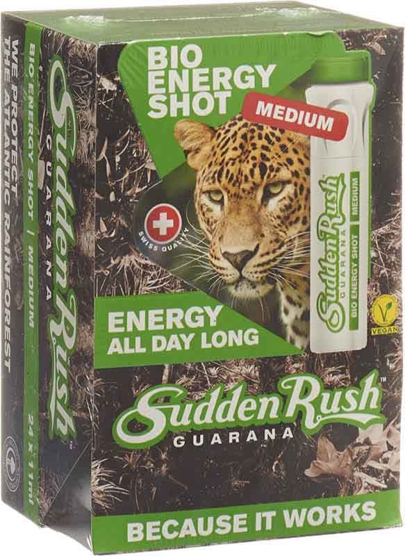SuddenRush Guaranà 1000 mg/100ml Co Organic 24 x 11ml
