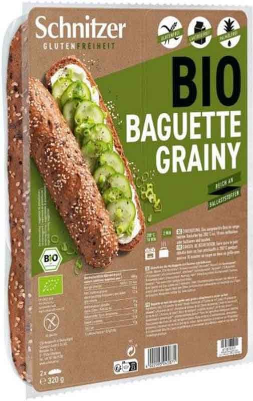 Schnitzer Baguette biologica granulosa 320g