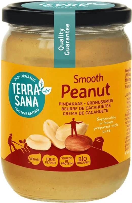 TERRASANA Burro di arachidi biologico barattolo 500g