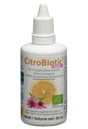 CITROBIOTIC active+ GKE & Echinacea bio 60ml