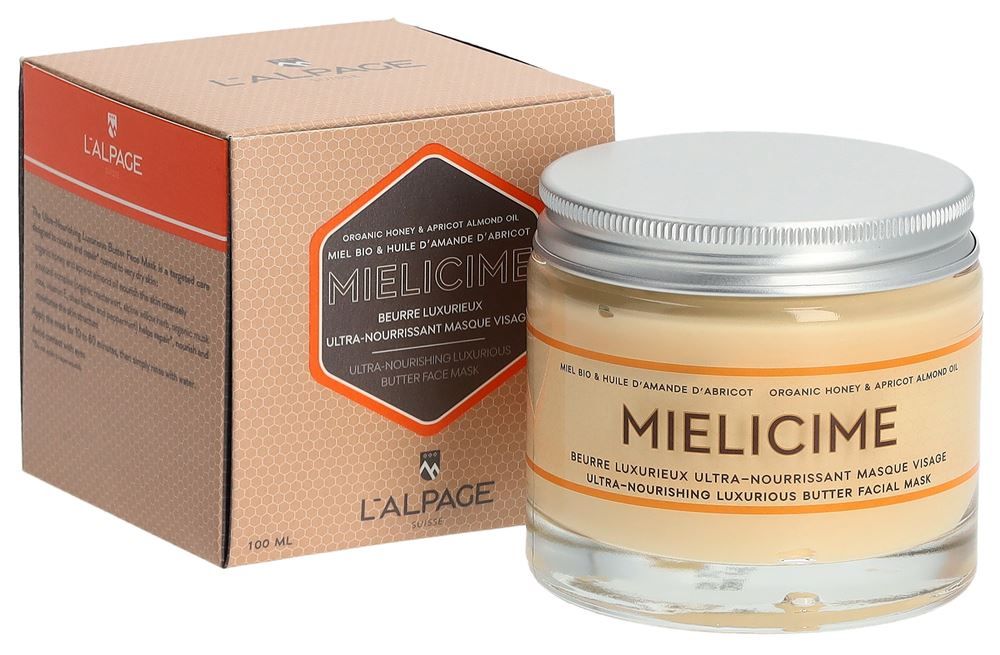 L'ALPAGE Mielicime maschera al burro per il viso ricco 100ml