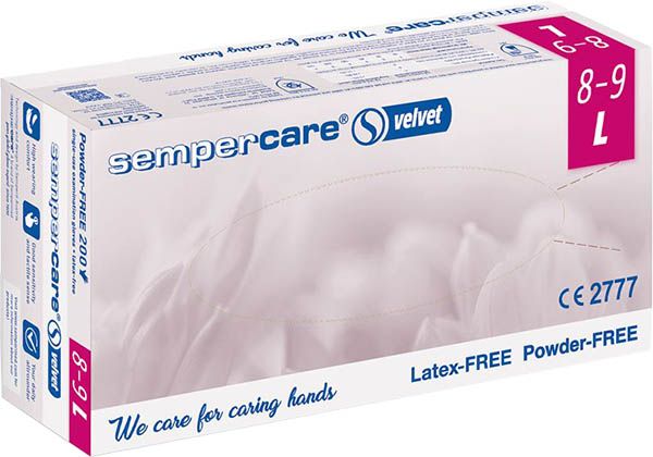 Sempercare velvet L unsteril ungepudert 200 Stück