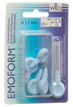 Scovolini interdentali Emoform 1,7 mm azzurro 5 pezzi