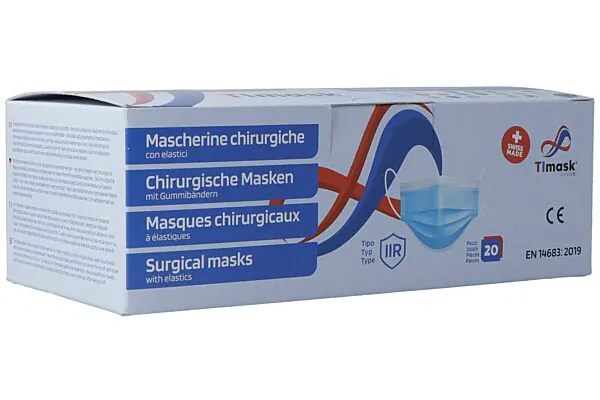 TImask maschera medica monouso tipo IIR colore mimetico 20 pezzi