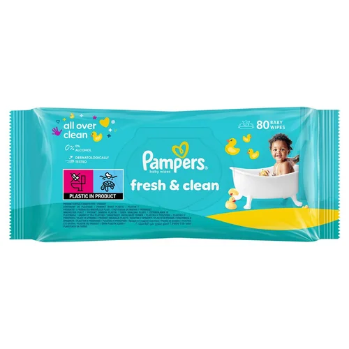 Pampers salviette umidificate Fresh Clean 80 pz