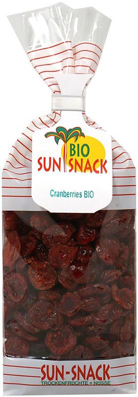 BIO SUN SNACK Mirtilli rossi biologici Btl 200g