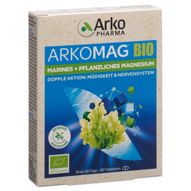 Arkomag Doppio Magnesio Compresse Bio 30 pezzi