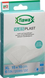 Flawa Vlies Plast strisce di gesso 10x15cm 6 pezzi
