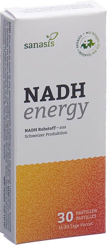 pastiglie energetiche sanasis NADH 30 pezzi