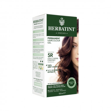 HERBATINT Haarfärbegel 5R Helles Kupfer Kastanienbraun 150ml