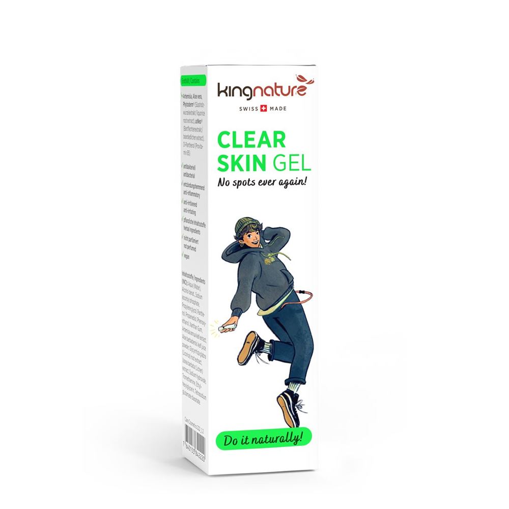 Kingnature Clear Skin Gel Disp 15ml
