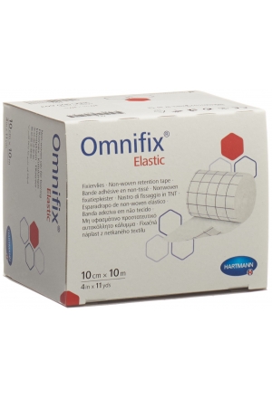 Velo di fissaggio Omnifix 10cmx10m elastico bianco