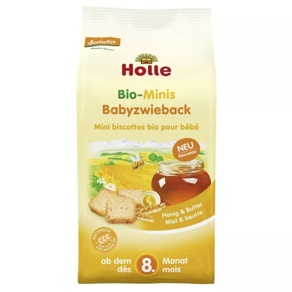 Holle Fette biscottate biologiche MINIS 100g