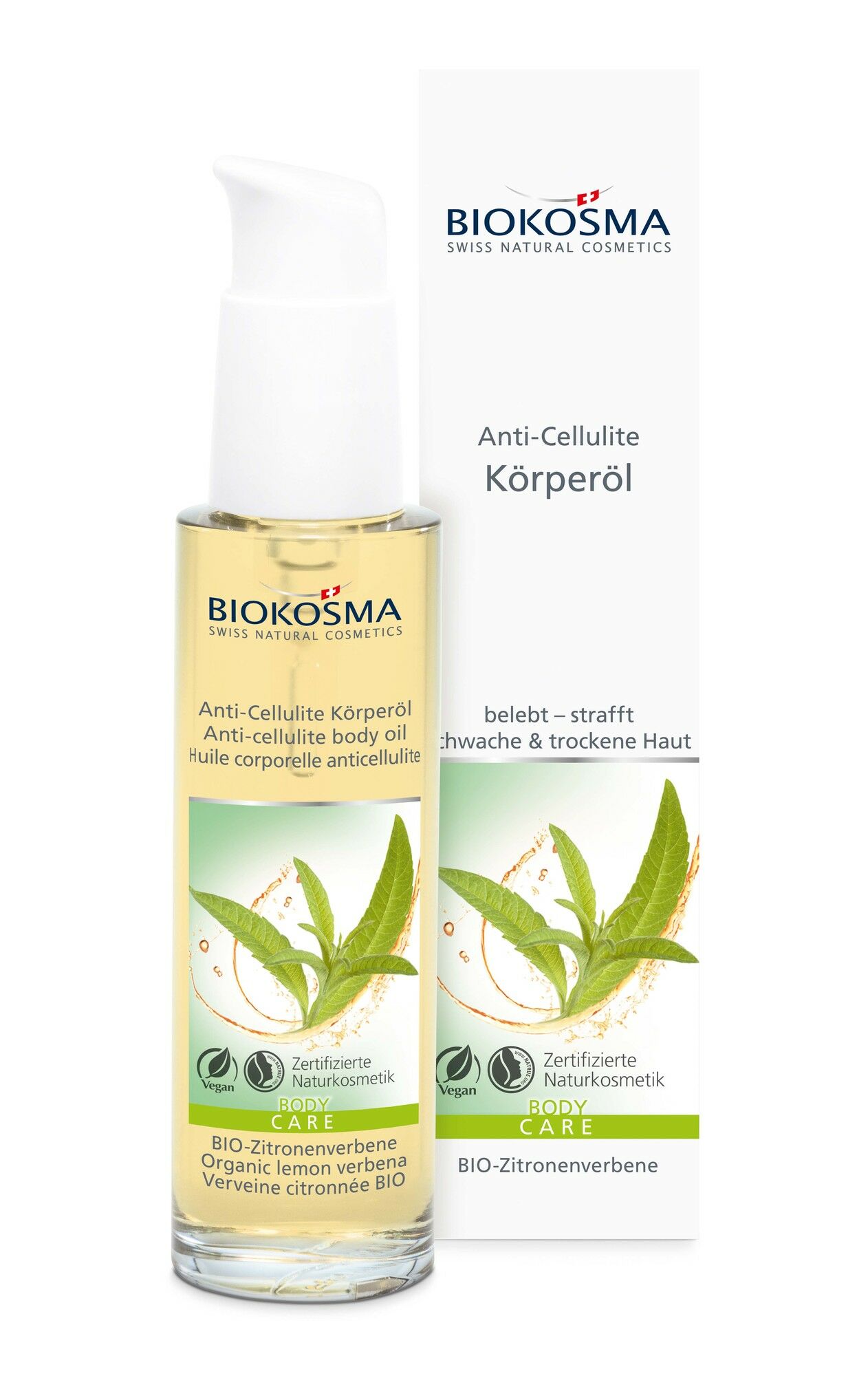 Biokosma Anti-Cellulite Körperöl BIO-Zitronenverbene 100ml