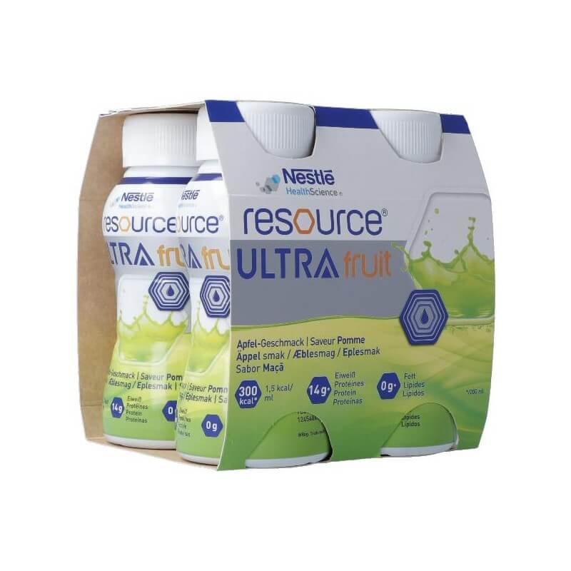 Resource Ultra Fruit Apfel 4 Fl 200ml
