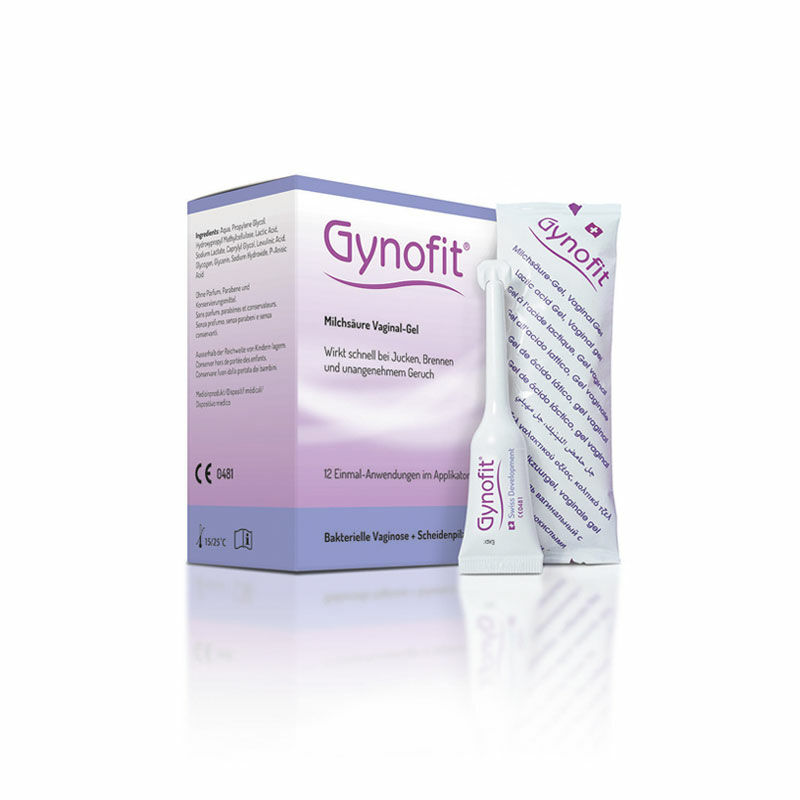 Gynofit Gel all'acido lattico Gel vaginale 12 x 5 ml