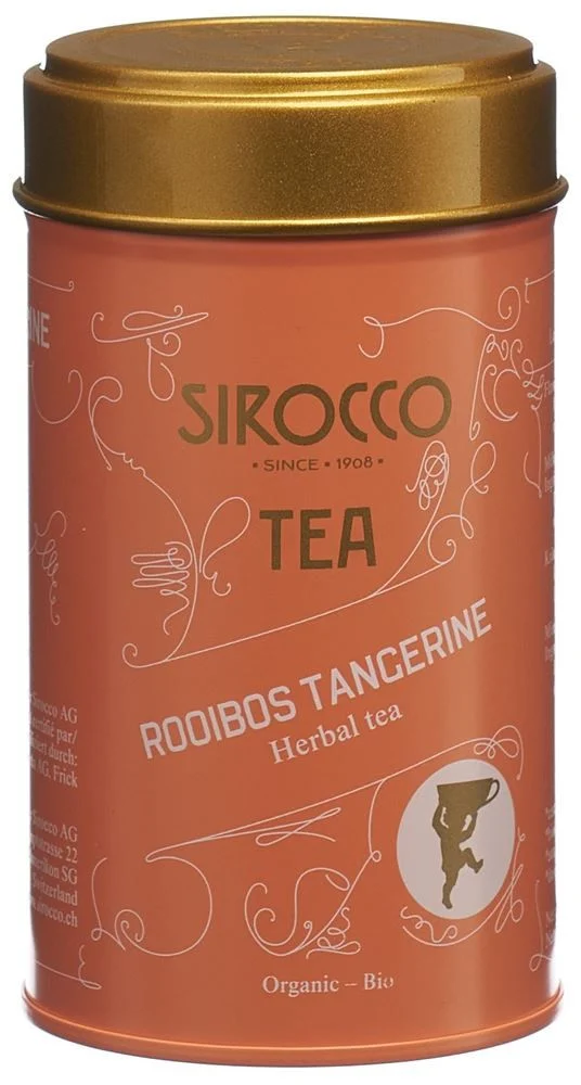 Lattina di tè Sirocco Medium Rooibos Tangerine 80g
