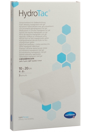 Medicazione HYDROTAC 10x20cm sterile 3 pezzi