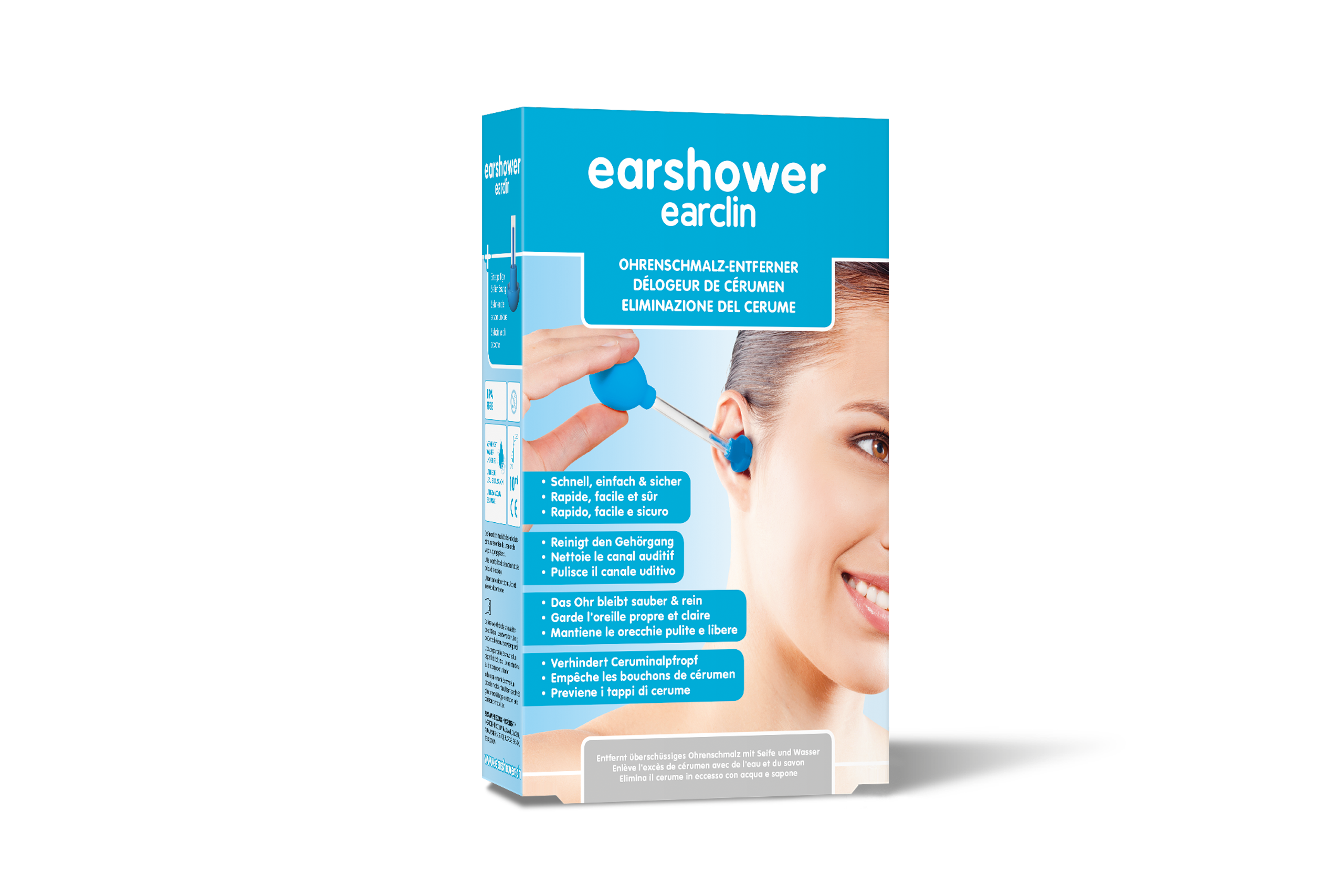 EARSHOWER earclin rimuovi cerume