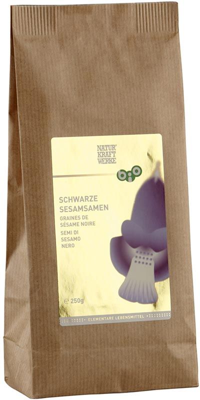 NATURKRAFTWERKE Semi di sesamo nero bio 250g