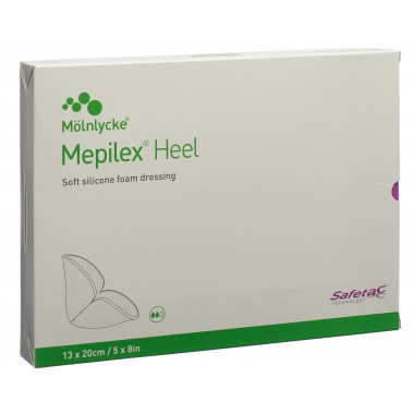 Mepilex Benda in schiuma per talloni 13x20cm in silicone 5 pezzi