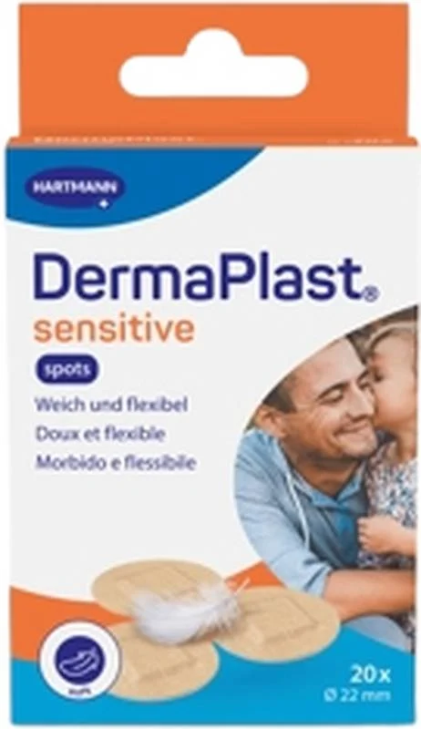 DermaPlast® Macchie sensibili 22 mm 20 pezzi