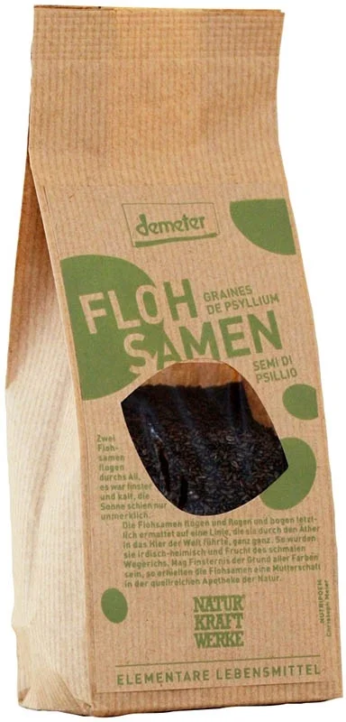 NaturKraftWerke semi di psillio Demeter 250 g