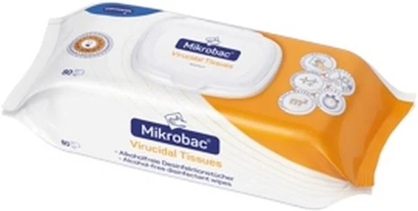 MIKROBAC Fazzoletti virucidi 80 pezzi