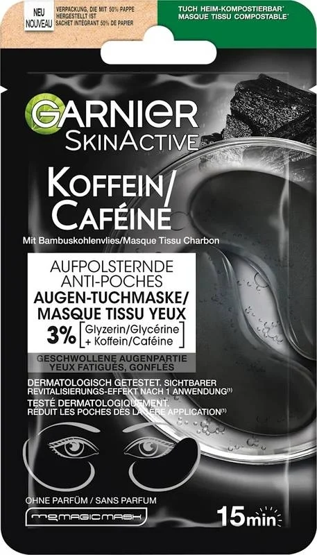 Garnier SkinActive Koff Maschera per gli occhi rimpolpante 5g