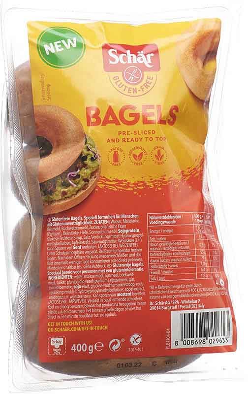 Schär Bagel senza glutine 400g