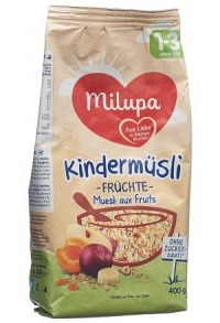 Milupa muesli per bambini alla frutta 400g