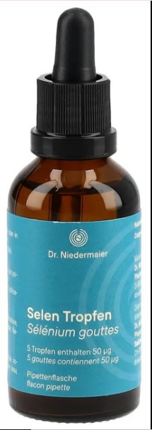 Dr Niedermaier Selenium gocce bottiglia di vetro 50ml